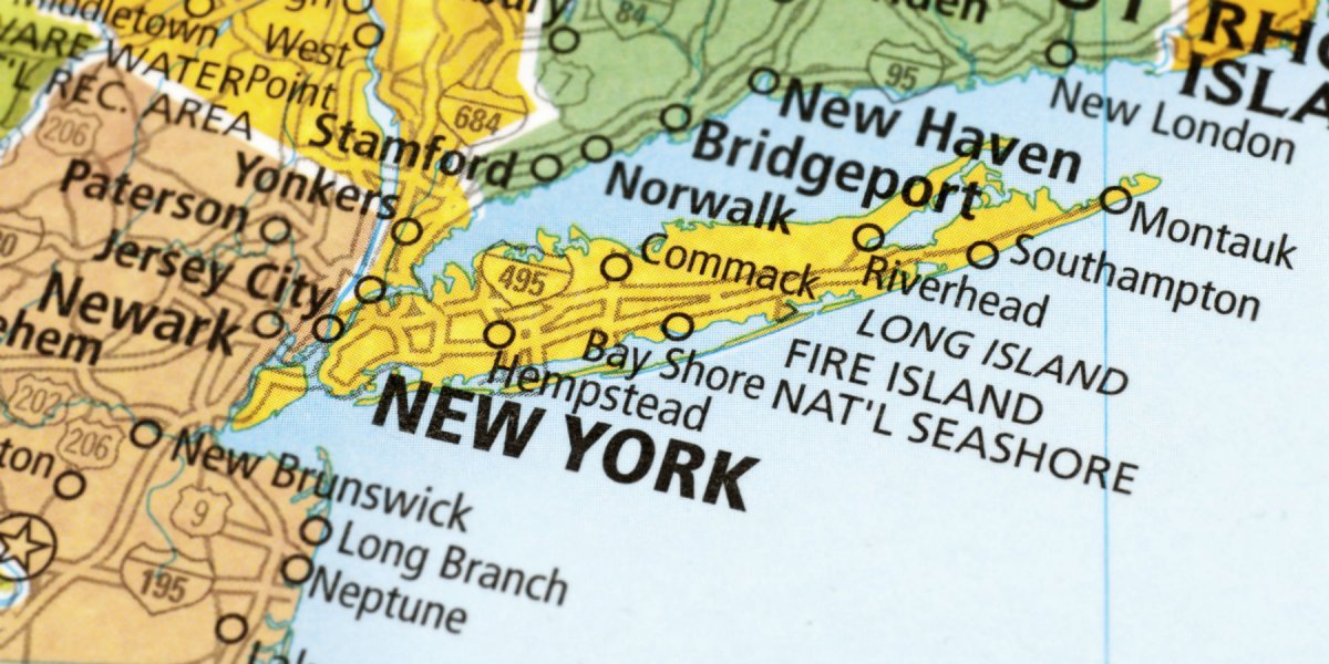 Map of New York