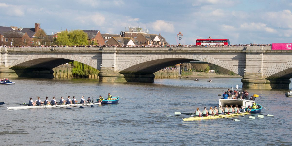 Crews viewed from the Elizabethan