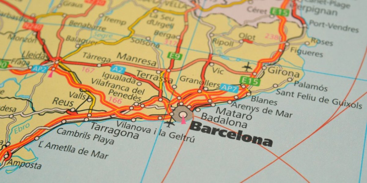 Map of Barcelona