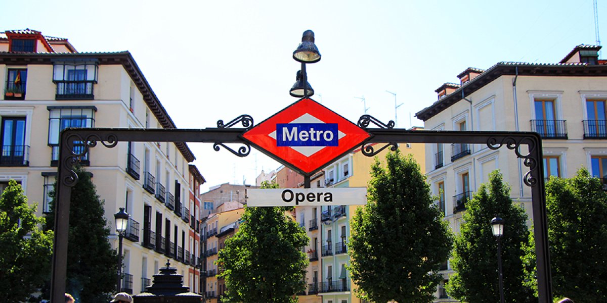 Picture of the metro in Madrid