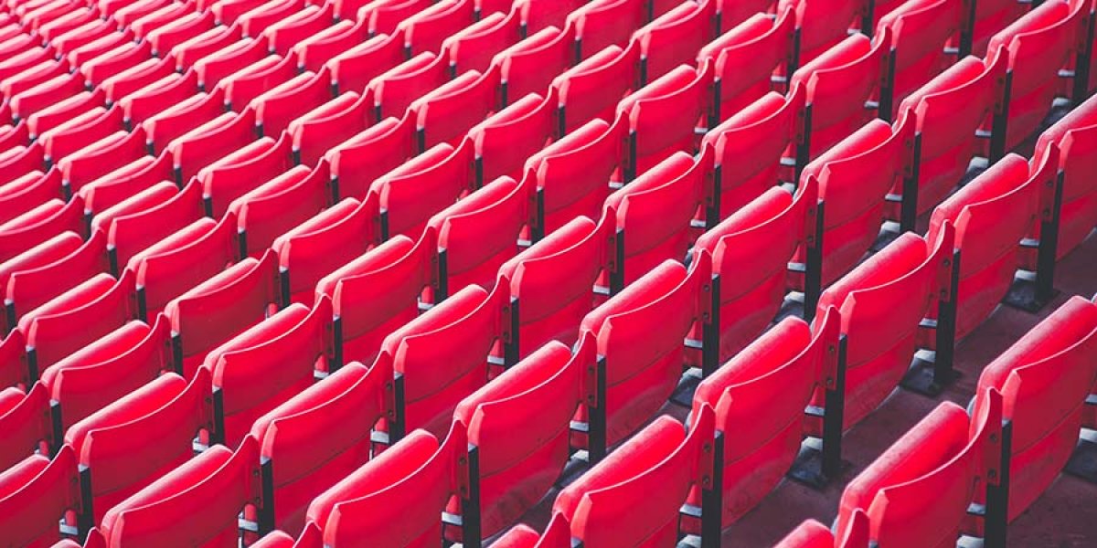 Red theatre seats