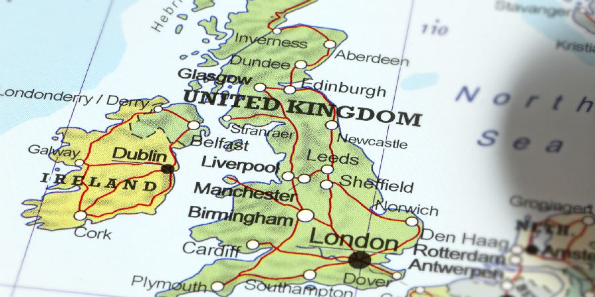 Map of UK