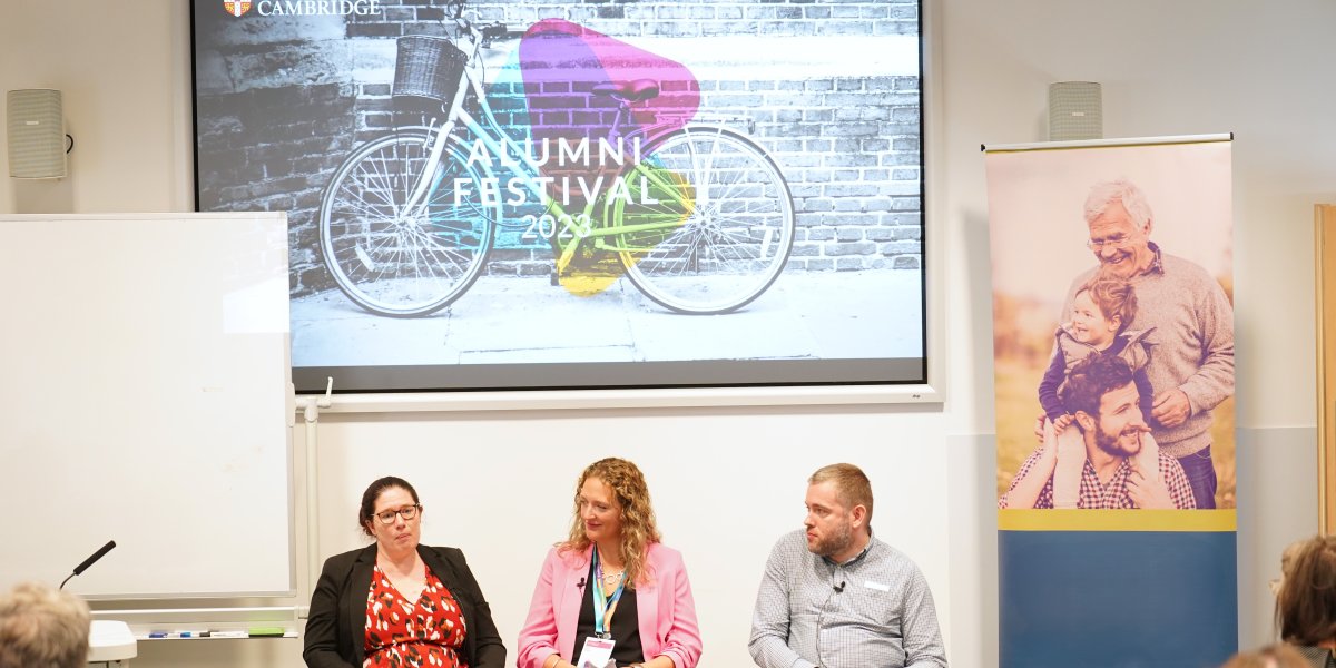 Photograph of legacies session 2023