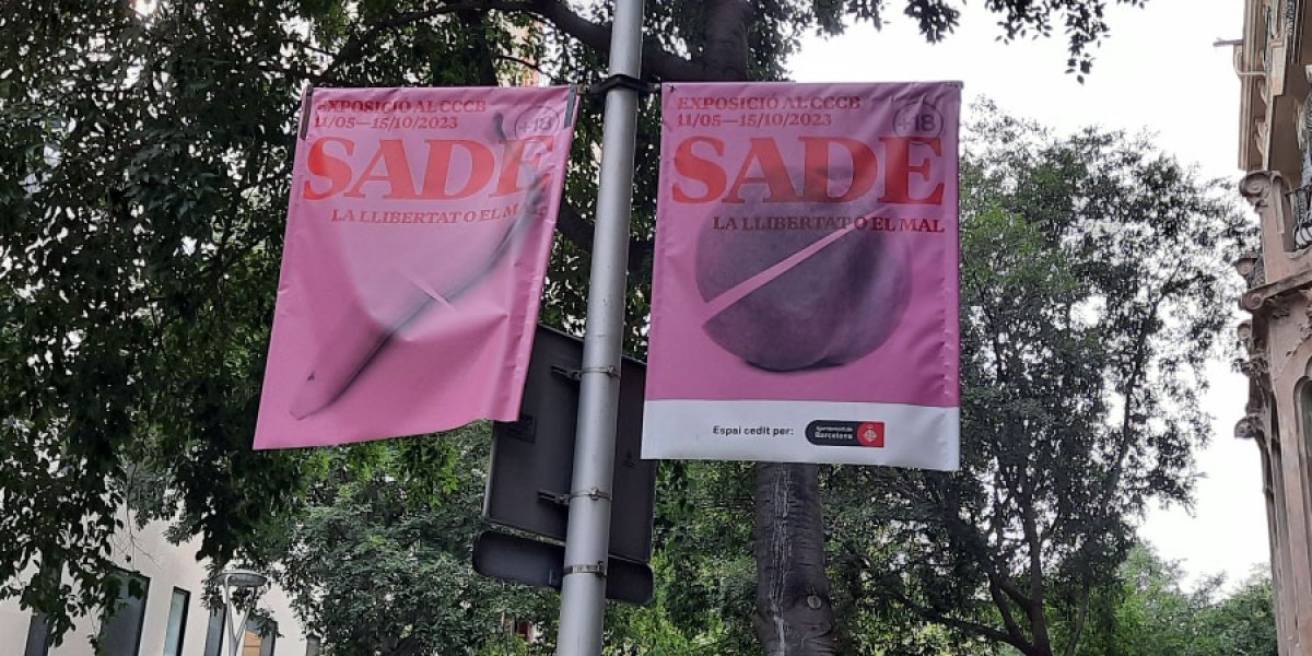 Slade banners in Barcelona