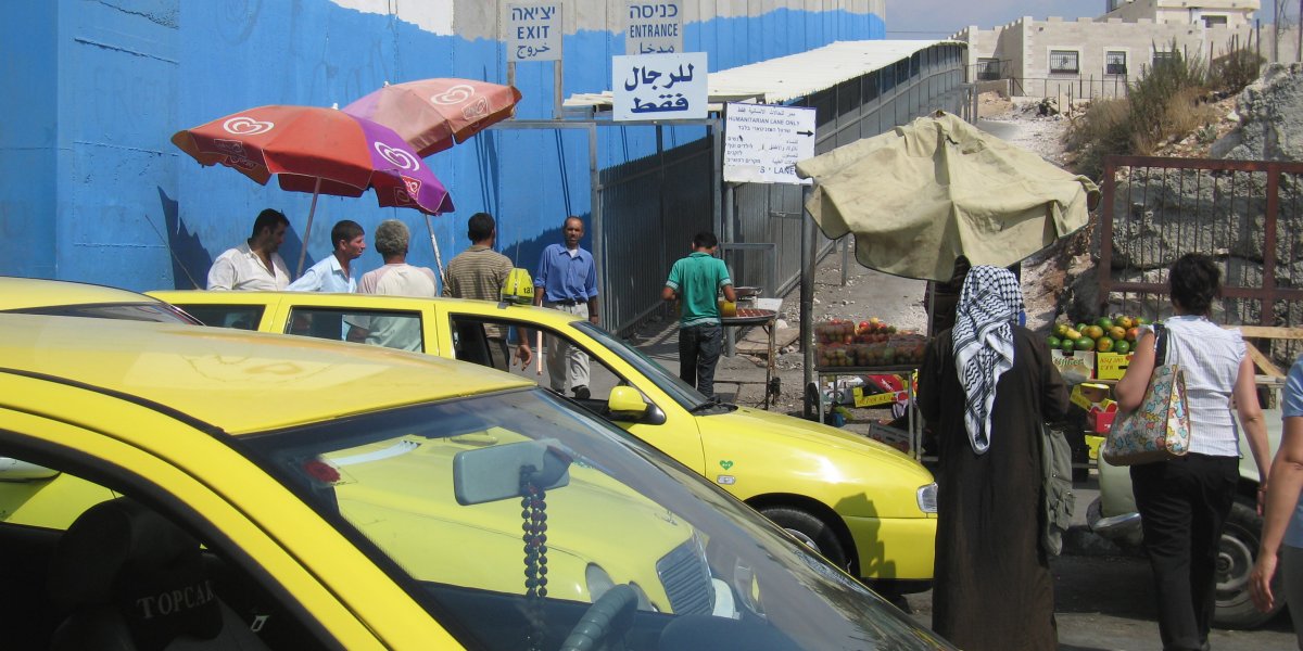 Image of a Bethlehem Checkpoint