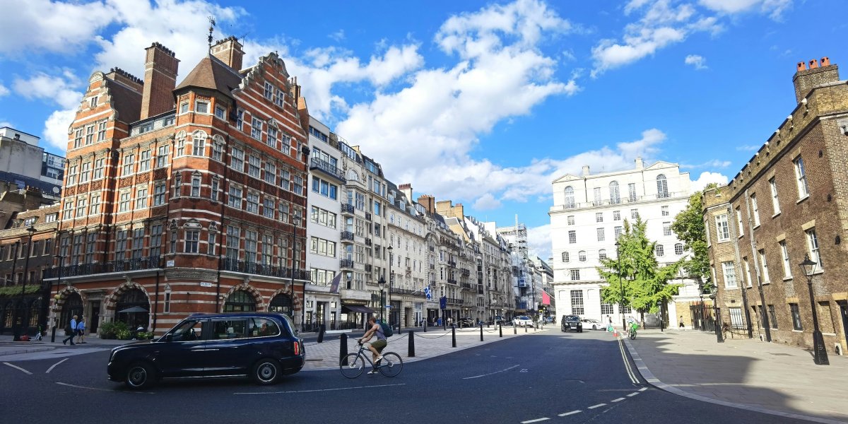 Street corner London