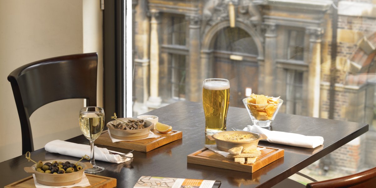 Table with drinks