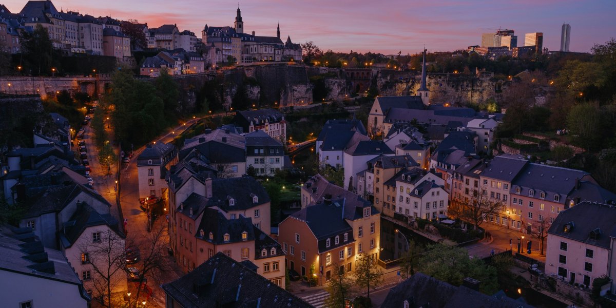 Luxembourg skyline