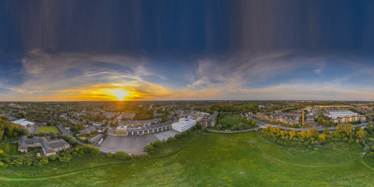 Aerial Image of Cambridge