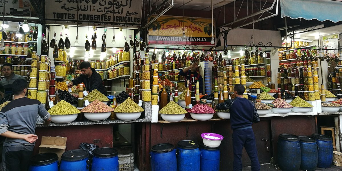 image of a market