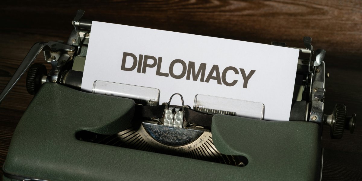 Diplomacy sign