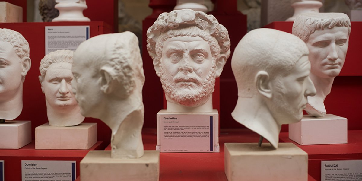 Busts at the Museum of Classical Archaeology