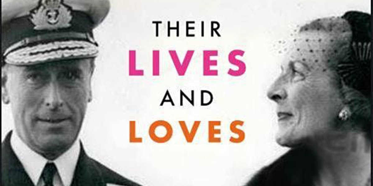 Cover photo of the book The Mountbatten: their live and love