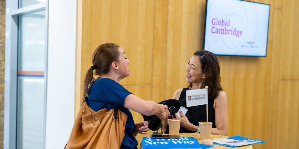 Photo of people networking