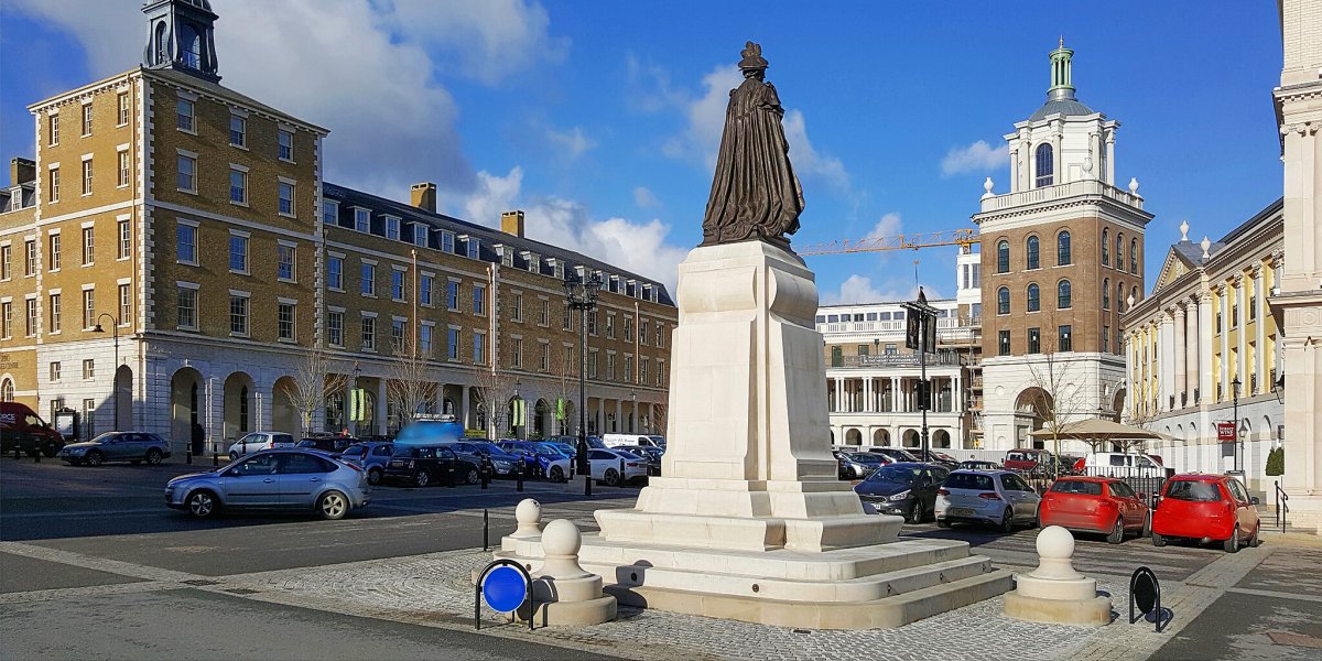 Queen Mother Square, Poundbury, Dorset