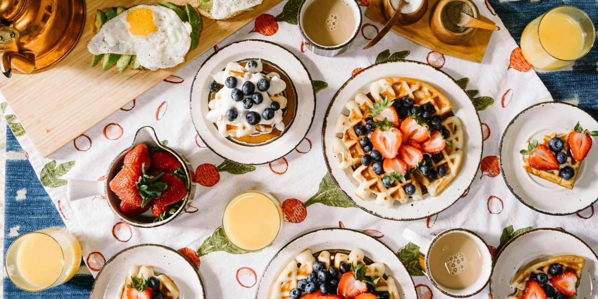 Breakfast spread