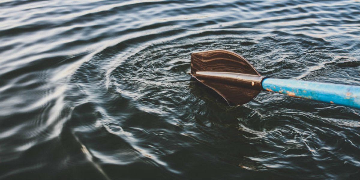 Rowing paddle