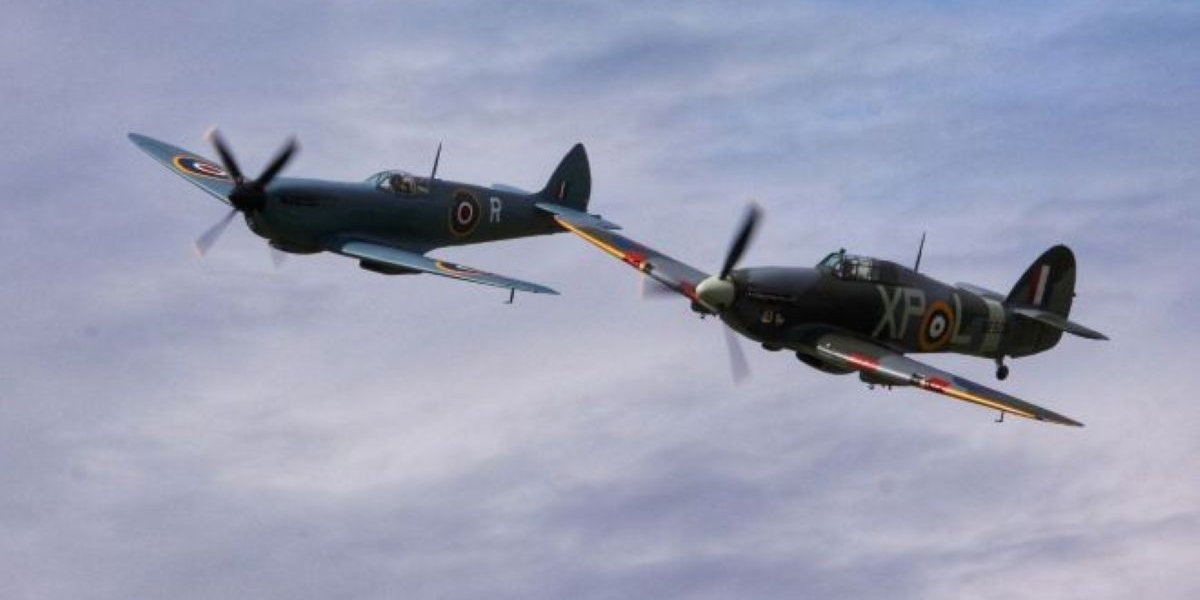 A pair of Spitfires