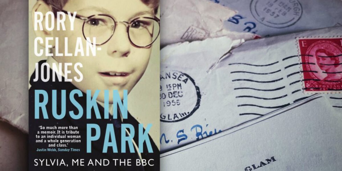 Front cover with Ruskin Park and letters behind