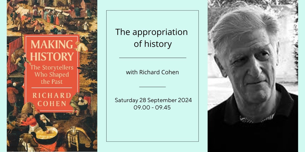Making History book cover and photo of Richard Cohen