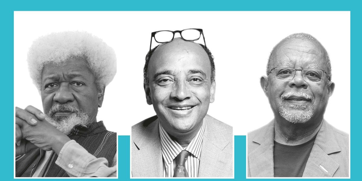 Professor Wole Soyinka, Professor Kwame Anthony Appiah and Professor Henry Louis Gates Jr