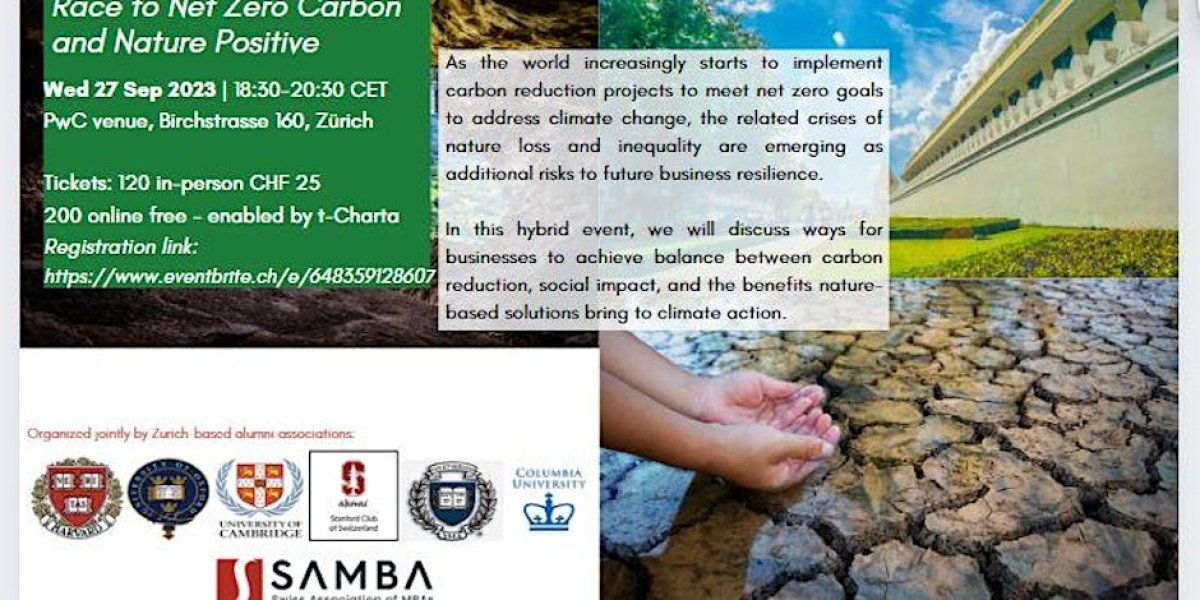 Zurich Net Zero Event