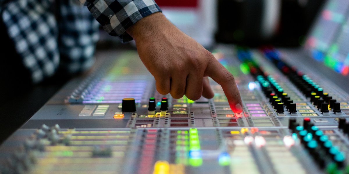 Television mixing board