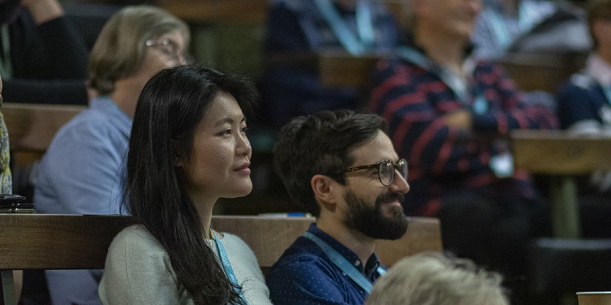 Alumni Festival lecture attendees