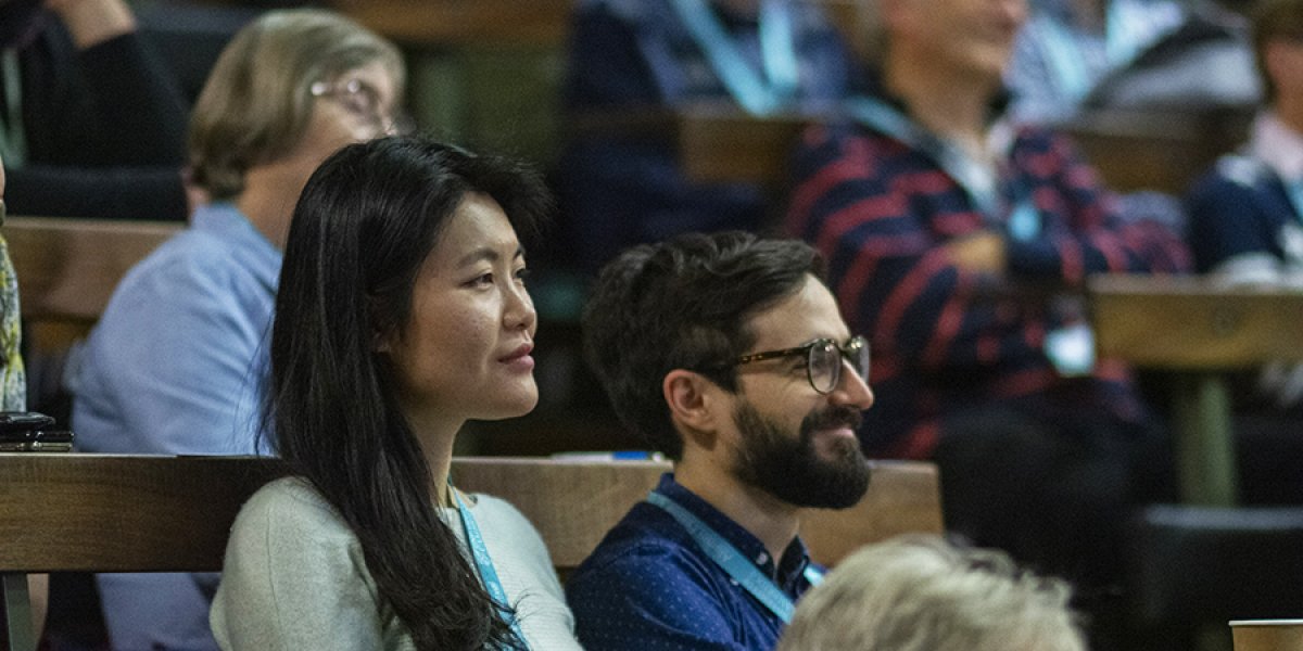 Audience members at Alumni Festival 2019