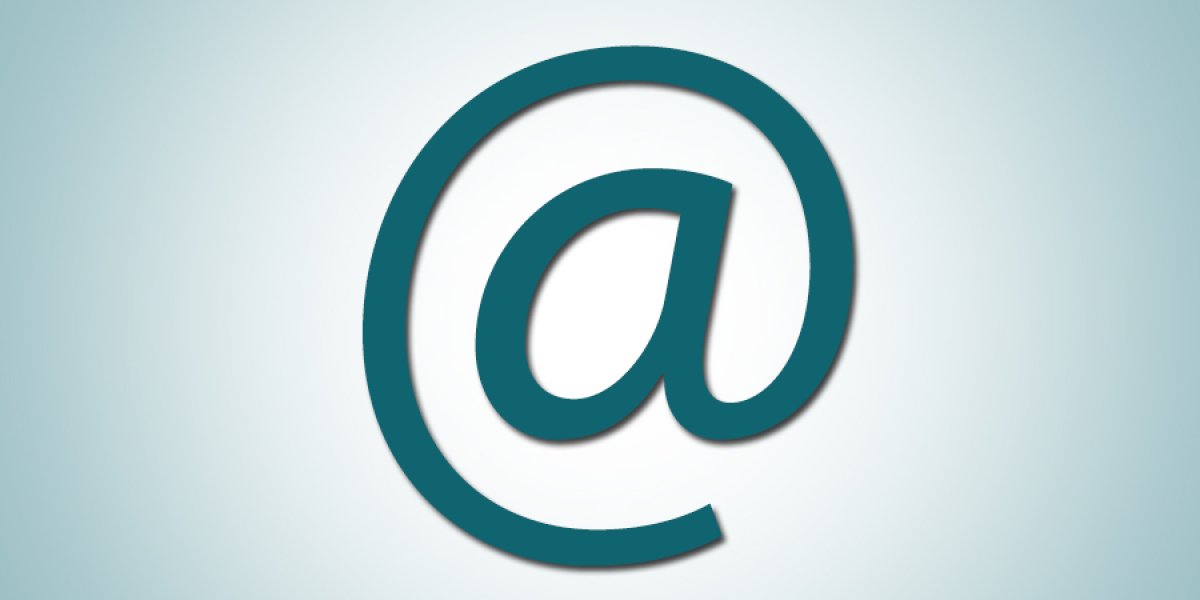 @ symbol as used in email addresses