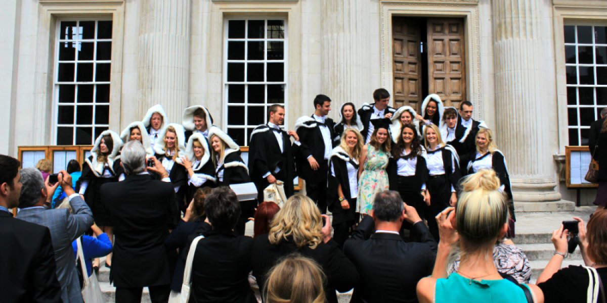 New graduates at the Senate House (General Admission 2013)