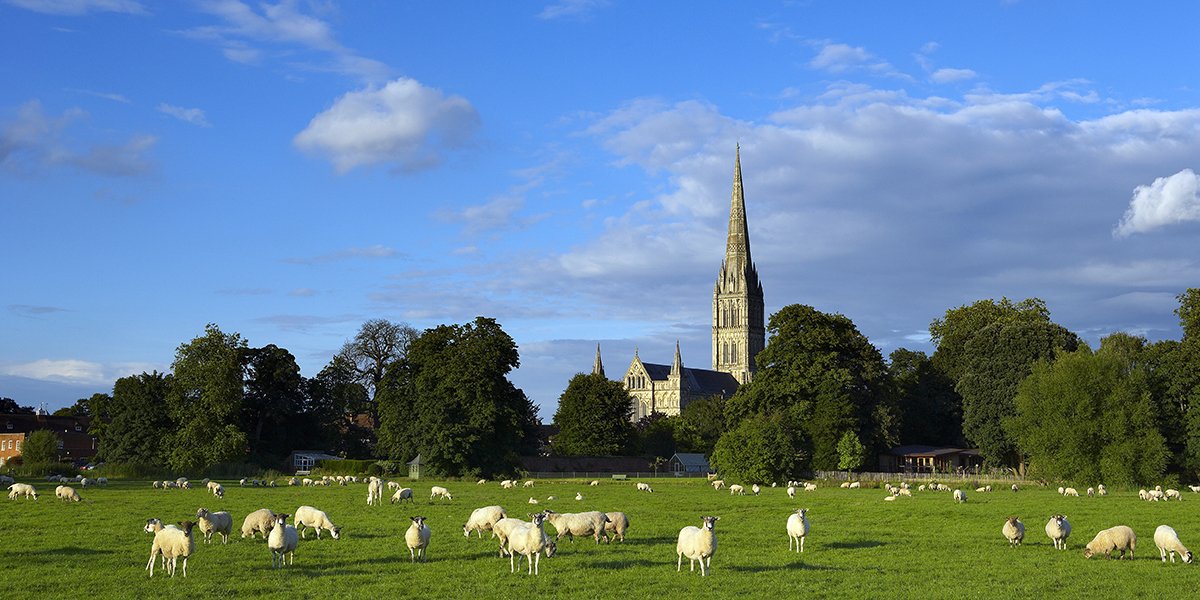 Salisbury Cathedral, credited to Visit England