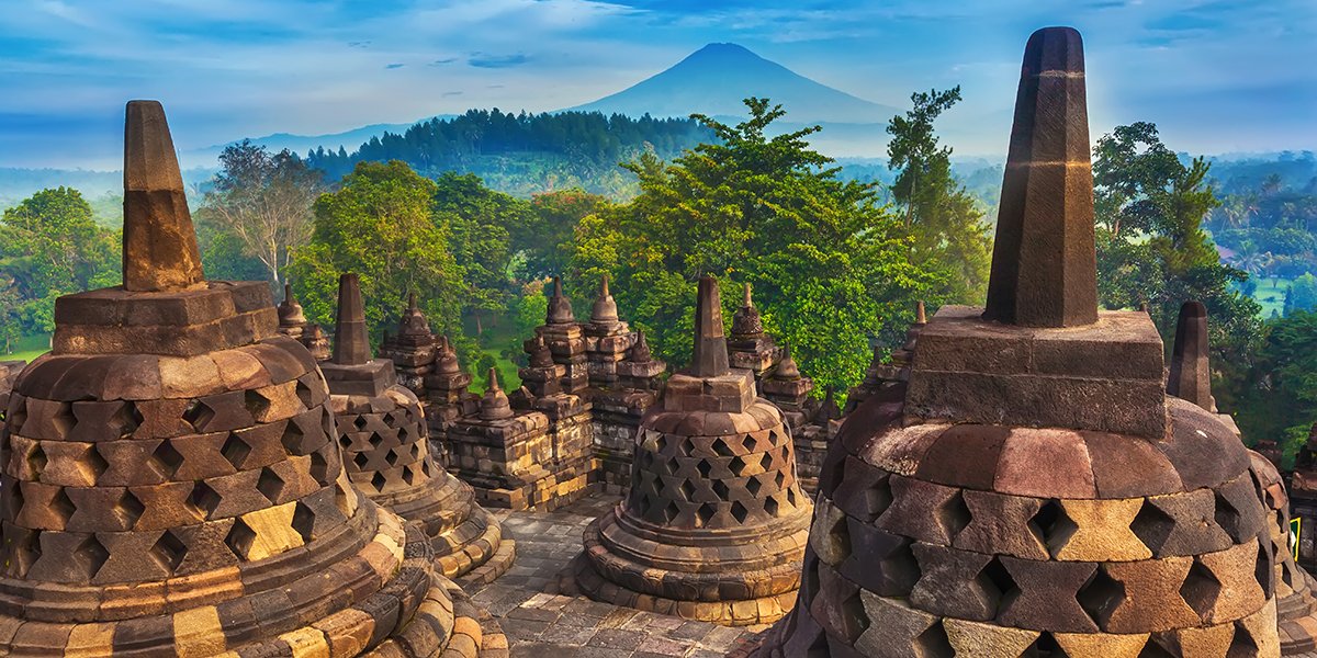 Java borobudur bhuddist temple