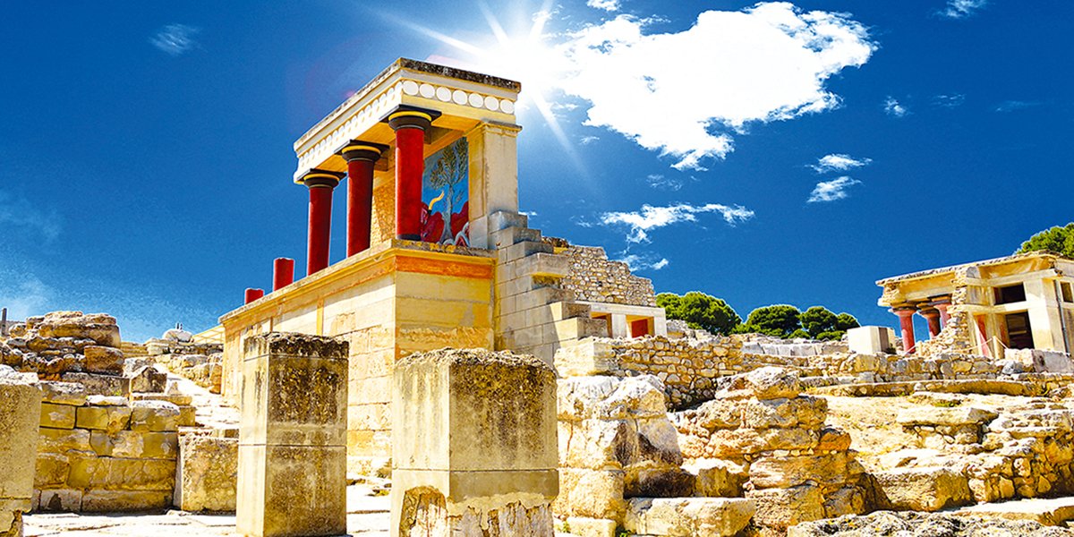 Ancient ruin in Crete