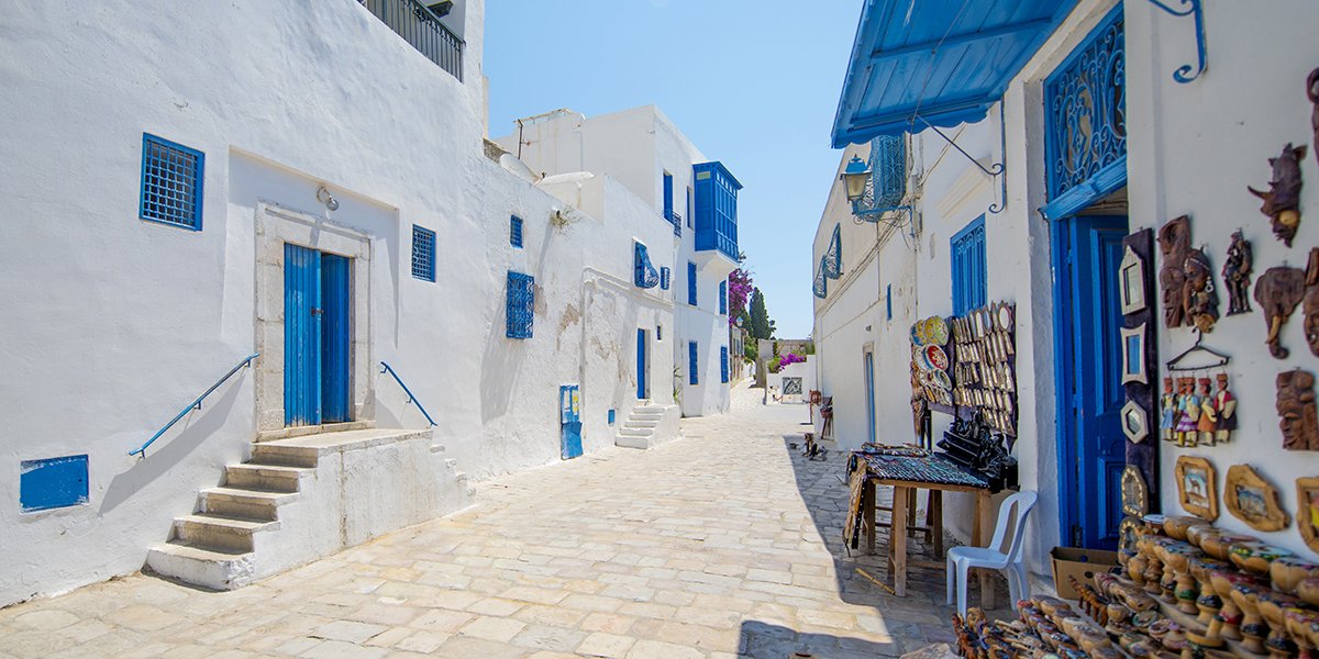Street view in Hammamet