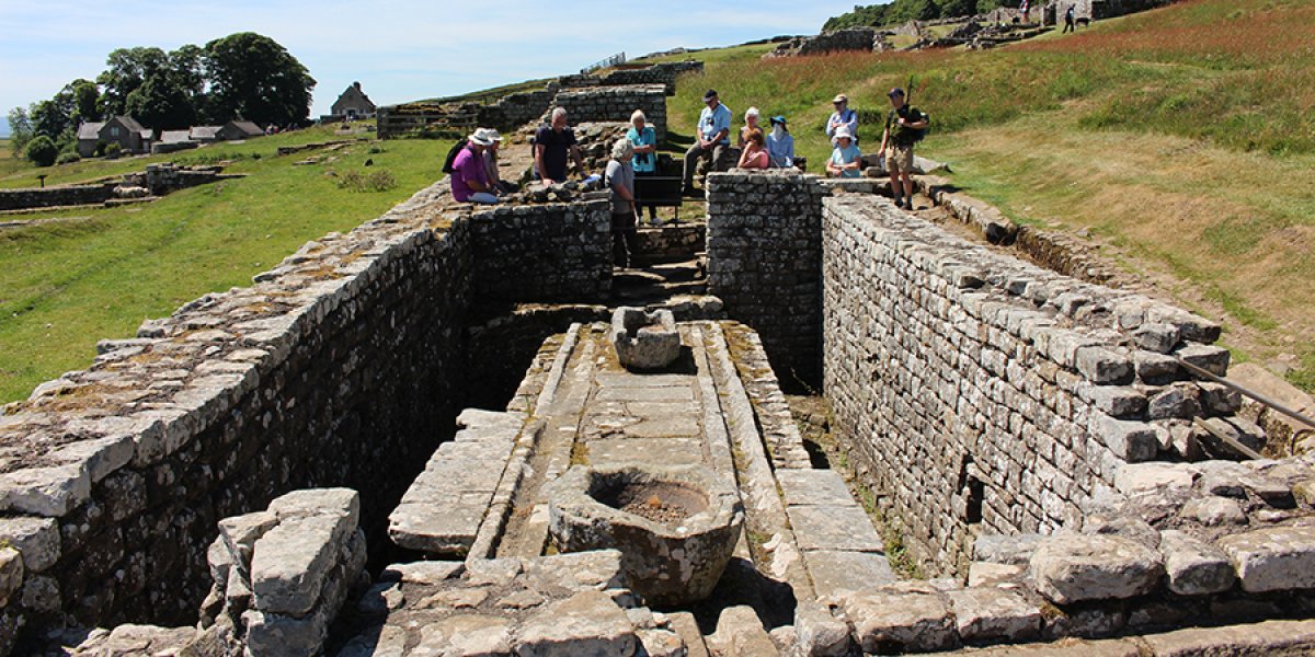 Housesteads Latrines, Hadrians Wall