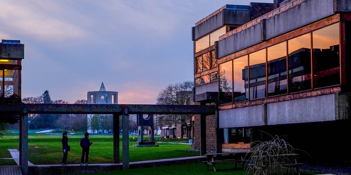 Sunset Churchill College