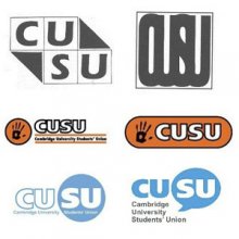 CUSU's logo through the years