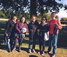 The Gates Cambridge Scholars’ Council at the 2016 Grantchester Fun Run