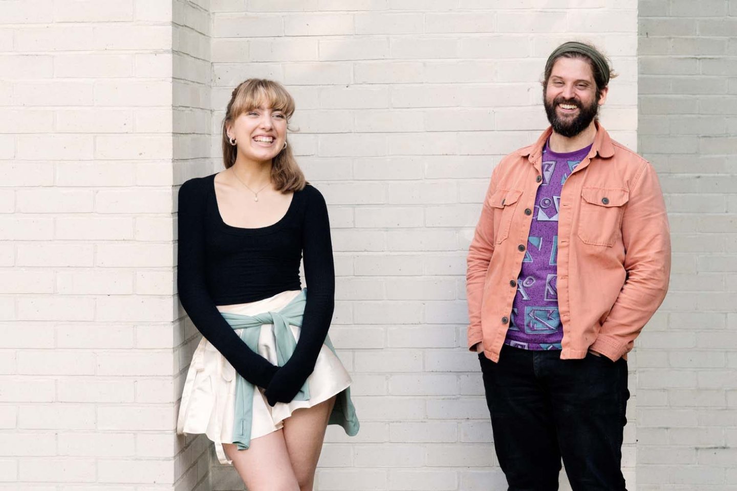Emilie Ford and Dr Stuart Palmer