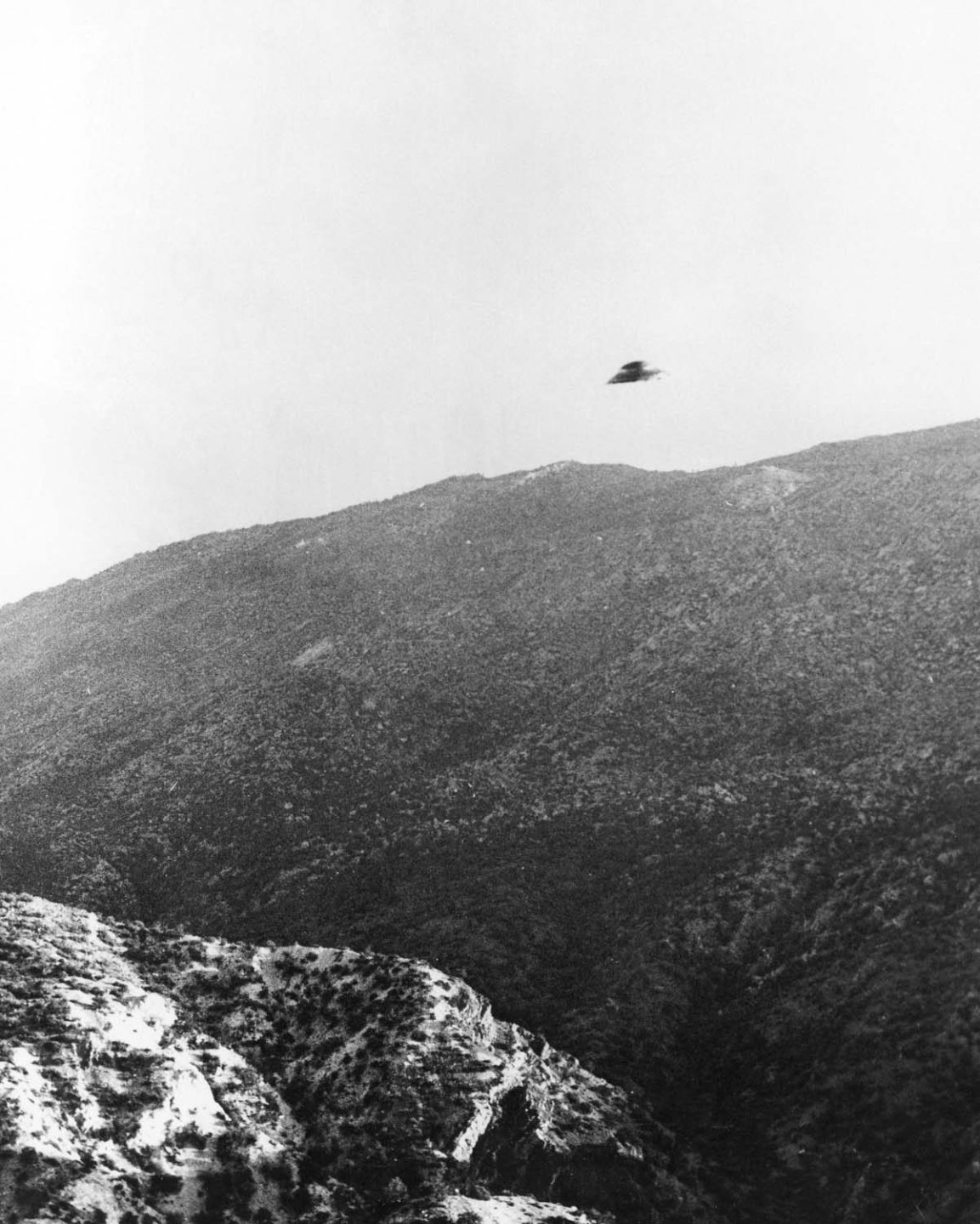 Photo of UFO in sky