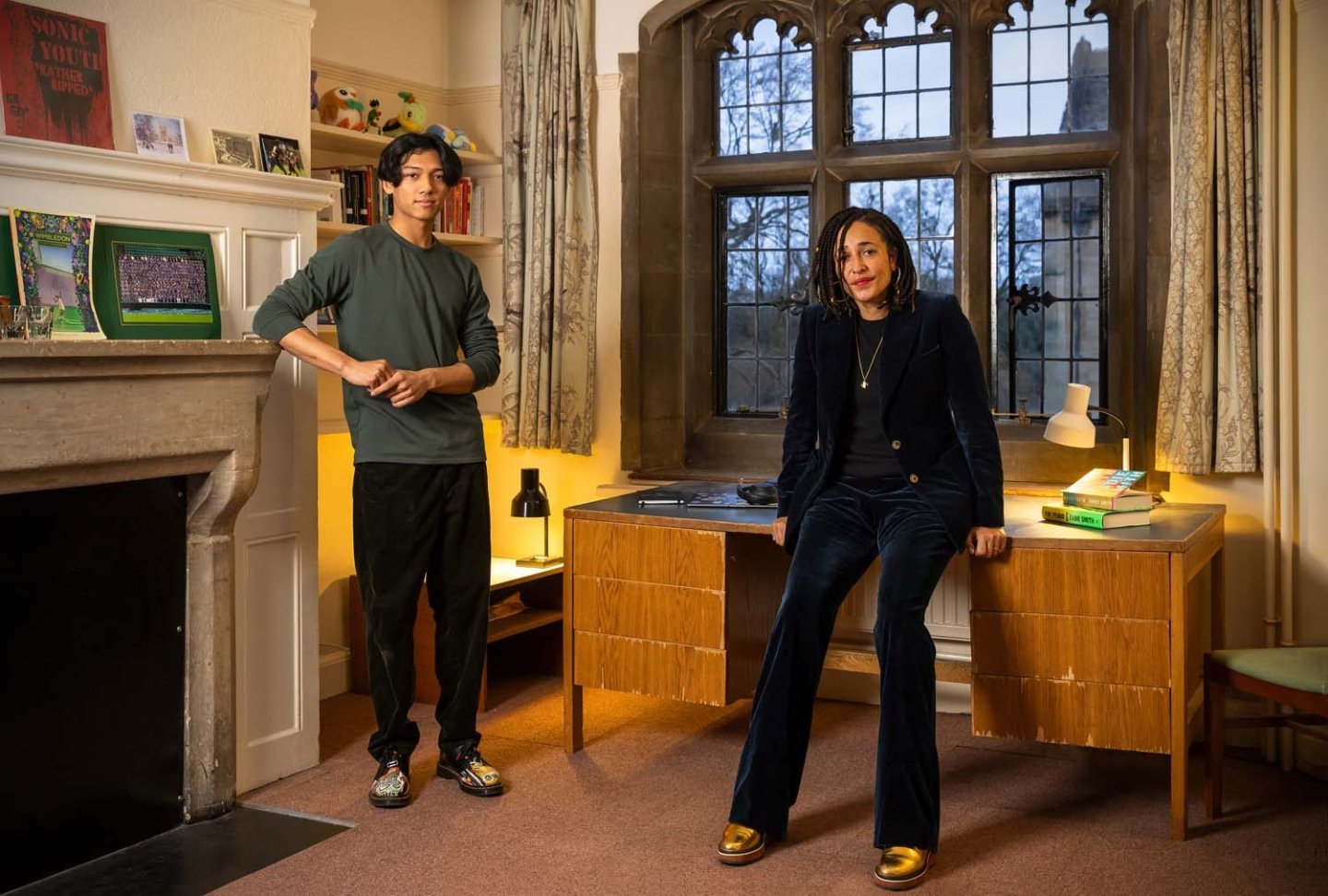 Zadie Smith and Romeo Liyan