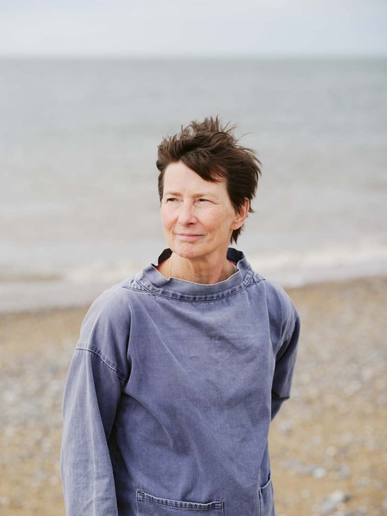 Professor Carol Brayne by sea